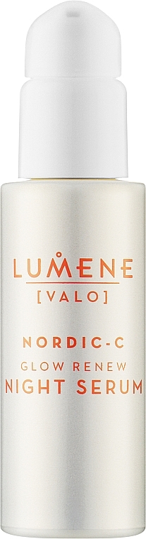 Glow Renew Night Serum - Lumene Valo Nordic-C Glow Renew Night Serum — photo N1