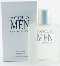 Fragrances, Perfumes, Cosmetics Chat D'or Acqua Men - Eau de Toilette (tester without cap)