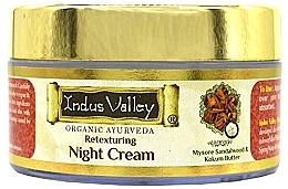 Night Cream - Indus Valley Organic Retexturing Night Cream — photo N1