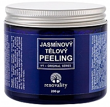 Fragrances, Perfumes, Cosmetics Fine-Grained Salt Peeling - Renovality Original Series Jasmine Body Peeling 