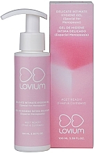 Fragrances, Perfumes, Cosmetics Menopause Intimate Wash Gel - Lovium Delicate Intimate Hygiene Gel