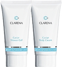 Fragrances, Perfumes, Cosmetics Set - Clarena Caviar Clarena (sh/gel/30ml + body/chr/30ml)