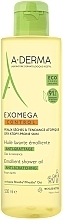 Fragrances, Perfumes, Cosmetics Cleansing Oil for Atopic and Dry Skin - A-Derma Exomega Control Emollient Cleansing Oil