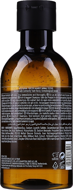 Ginger Shampoo - The Body Shop Ginger Shampoo — photo N2