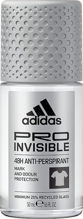 Roll-On Antiperspirant Deodorant for Women - Adidas Pro invisible 48H Anti-Perspirant — photo N1