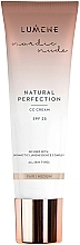 Fragrances, Perfumes, Cosmetics CC-Cream - Lumene Nordic Nude Natural Perfection CC Cream SPF25