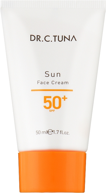 Face Sun Cream - Farmasi Dr. Tuna Sun Face Cream SPF50+ — photo N1