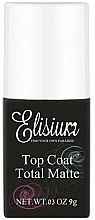 Fragrances, Perfumes, Cosmetics Gel Polish Top Coat - Elisium Top Coat Total Matte