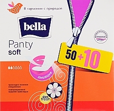 Fragrances, Perfumes, Cosmetics Panty Soft Deo Fresh Sanitary Pads, 60 pcs - Bella