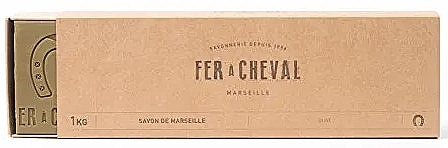 Natural Marseille Olive Soap - Fer A Cheval Olive Marseille Soap  — photo N1