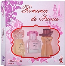 Fragrances, Perfumes, Cosmetics Charrier Parfums Romance De France - Set (edp/11.5ml + edp/10.1ml + edp/12ml)