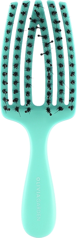 Hair Brush - Olivia Garden Finger Brush Care Mini Kids Mint — photo N2