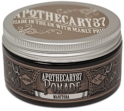 Fragrances, Perfumes, Cosmetics Hair Styling Pomade - Apothecary 87 Manitoba Pomade