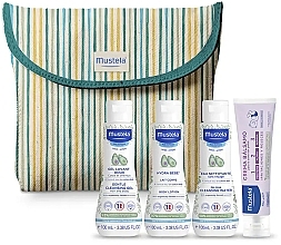 Fragrances, Perfumes, Cosmetics Set, 5 products - Mustela Bebe Little Moments Nneceser Rayas Set