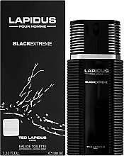 Ted Lapidus Pour Homme Black Extreme - Eau de Toilette — photo N2