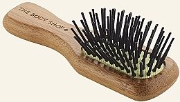 Mini Bamboo Hair Brush - The Body Shop Mini Bamboo Paddle Hairbrush — photo N4
