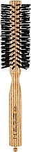 Fragrances, Perfumes, Cosmetics Thermal Brush with Wooden Ash Handle, thermonylaylon, d42mm - 3ME Maestri Triangle Brush