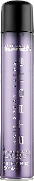 Extra Strong Hold Hair Spray - Abril et Nature Advanced Stiyling Hair Spray Extra Strong — photo N2