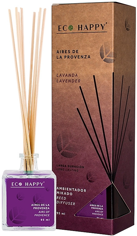 Airs of Provence Fragrance Diffuser - Eco Happy Airs of Provence Reed Diffuser — photo N1