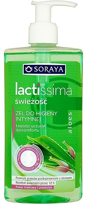 Intimate Hygiene Gel "Freshness" - Soraya Higiena Intymna Lactissima Gel For Intimate Hygiene — photo N1
