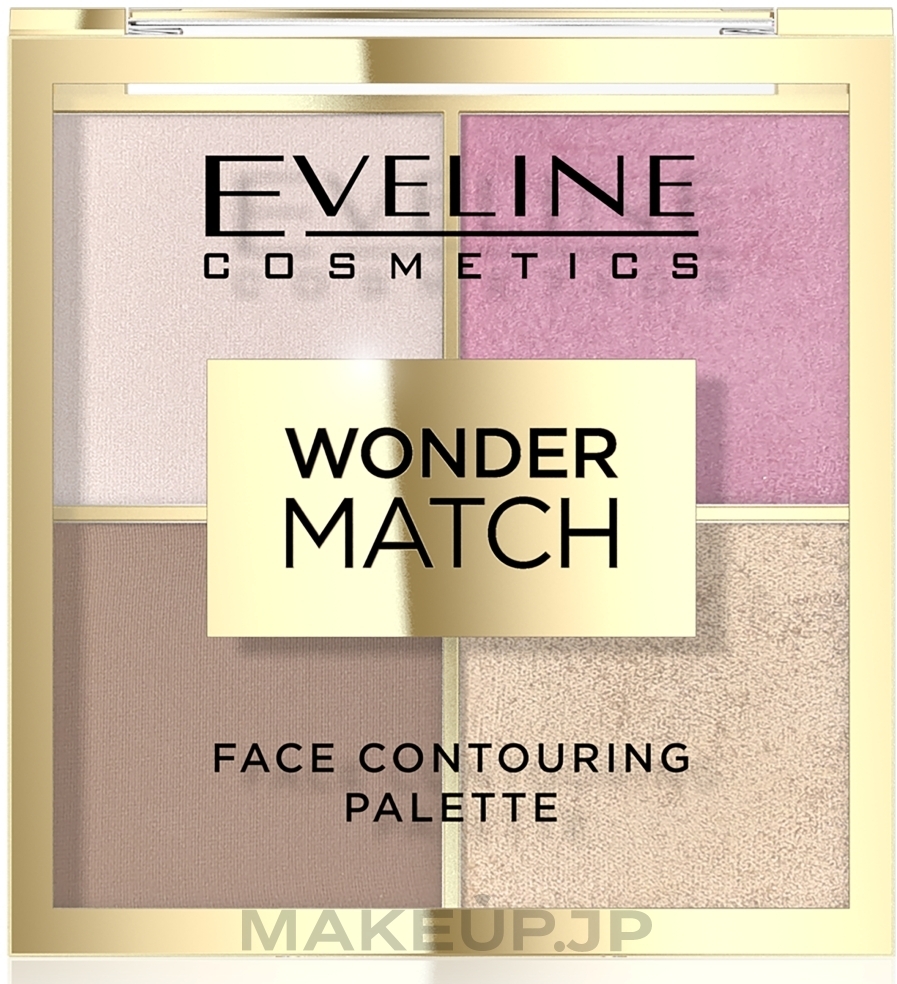 Face Contouring Palette - Eveline Cosmetics Wonder Match Face Contouring Palette — photo 01