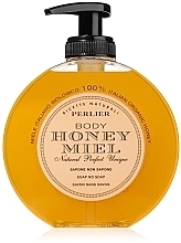 Fragrances, Perfumes, Cosmetics Liquid Soap - Perlier Honey Miel Soap No Soap