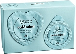 Fragrances, Perfumes, Cosmetics Set - Cafe Mimi Porcelain (h/mask/15ml + h/cr/5ml)