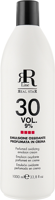 Perfumed Oxidizing Emulsion 9% - RR Line Parfymed Ossidante Emulsione Cream 9% 30 Vol — photo N8