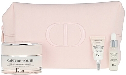 Fragrances, Perfumes, Cosmetics Set - Dior Capture Youth Set (cr/50ml + ser/7ml + eye/cr/5ml + bag)