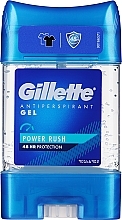Gel Antiperspirant-Deodorant - Gillette Power Rush Anti-Perspirant Gel for Men — photo N1