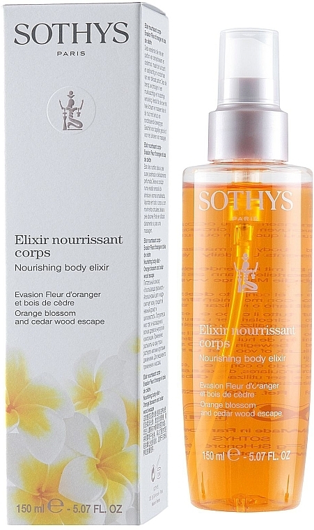 Rich Orange & Cedar Body Elixir - Sothys Nourishing Body Elixir Orange Blossom And Cedar Escape — photo N1