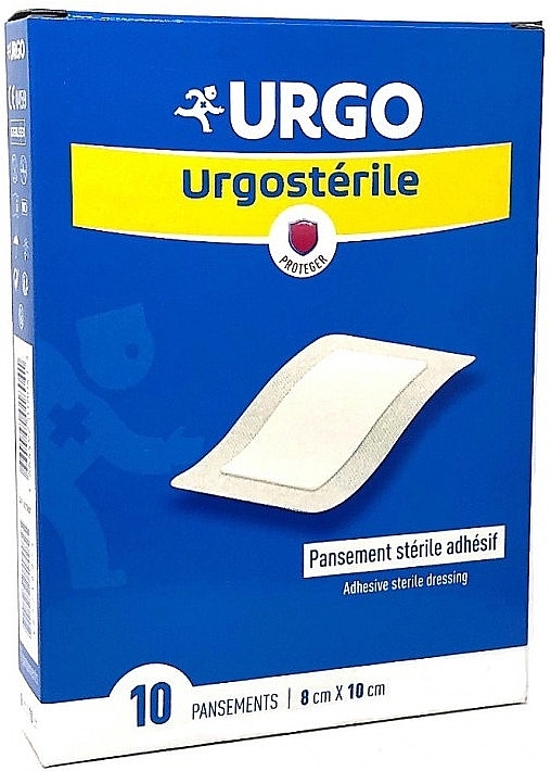 Sterile Medical Patch, 8x10 cm - Urgo Urgosterile — photo N1