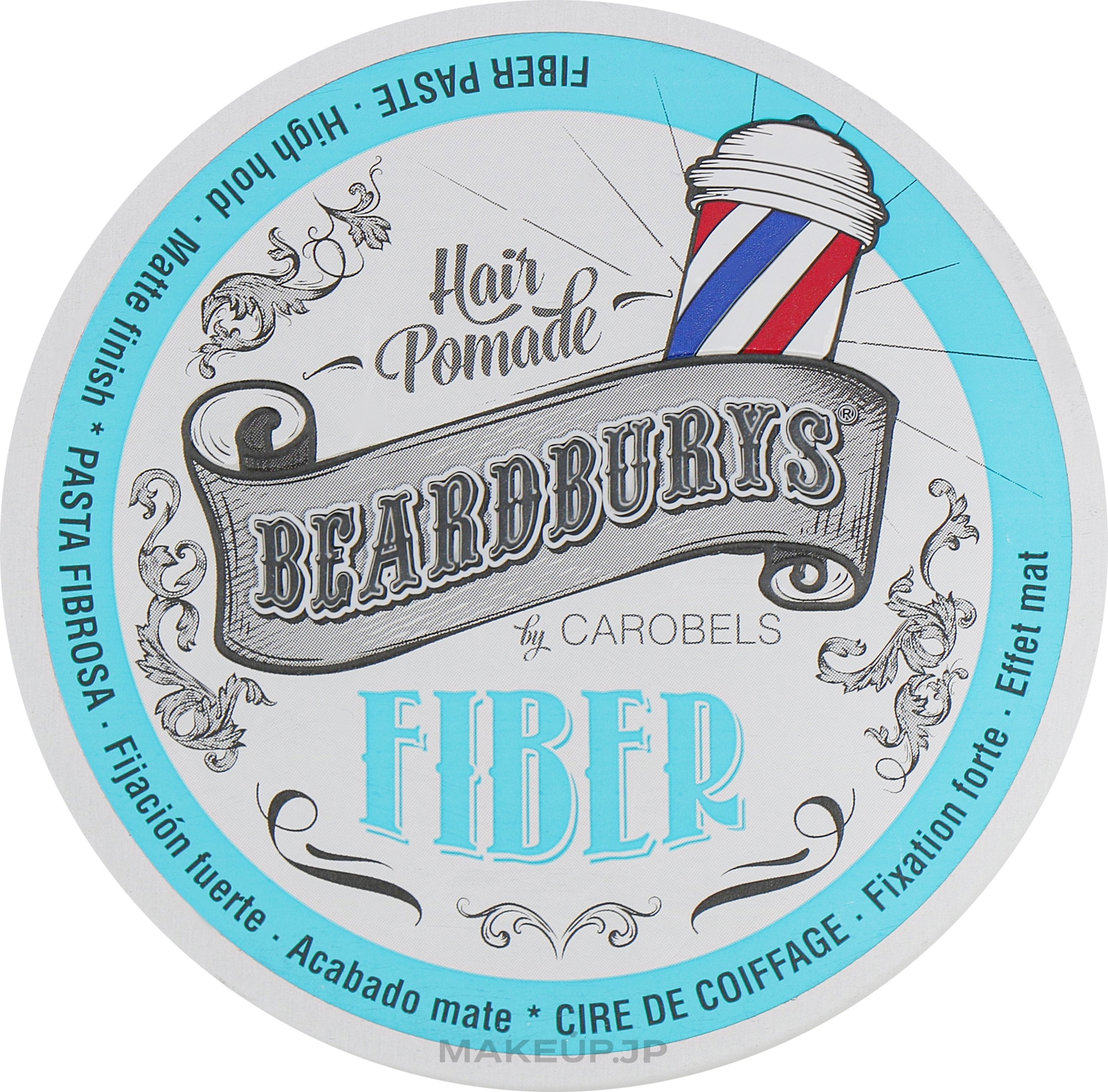 Texturizing Fiber Hair Paste - Beardburys Fiber Wax — photo 100 ml