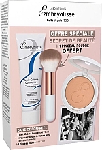 Fragrances, Perfumes, Cosmetics Set - Embryolisse Set Beauty Secret (cr/75ml + powder/12g + brush)