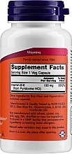 Vitamin B6, 100 mg - Now Foods Vitamin B6 — photo N4