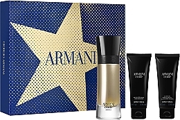 Fragrances, Perfumes, Cosmetics Giorgio Armani Code Absolu - Set (edp/60ml + a/sh/balm/75ml + sh/gel/75ml)