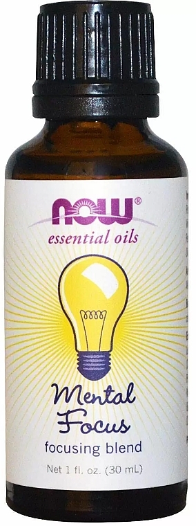 Energizing Blend Essential Oil - Now Foods Essential Oils Mental Focus — photo N1