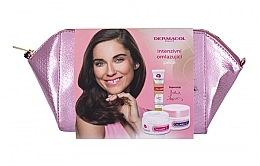 Fragrances, Perfumes, Cosmetics Set - Dermacol Collagen+ (d/f/cr/50ml + n/f/cr/50ml + f/serum/12ml + bag)