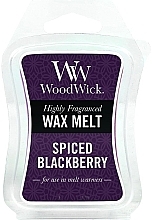 Fragrances, Perfumes, Cosmetics Scented Wax - WoodWick Wax Melt Spiced BlackBerry 