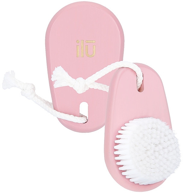 Pink Flamingo Body Brush - Ilu Bamboo Body Brush — photo N5