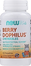 Kids Probiotic "Acidophilus". berry taste - Now Foods Berry Dophilus — photo N3