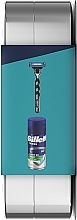 Set - Gillette Mach 3 (razor/1pc + foam/75ml + box/1pc) — photo N4