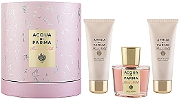 Fragrances, Perfumes, Cosmetics Acqua di Parma Rosa Nobile - Set (edp 100 ml + b/gel 75ml + b/cr 75ml)