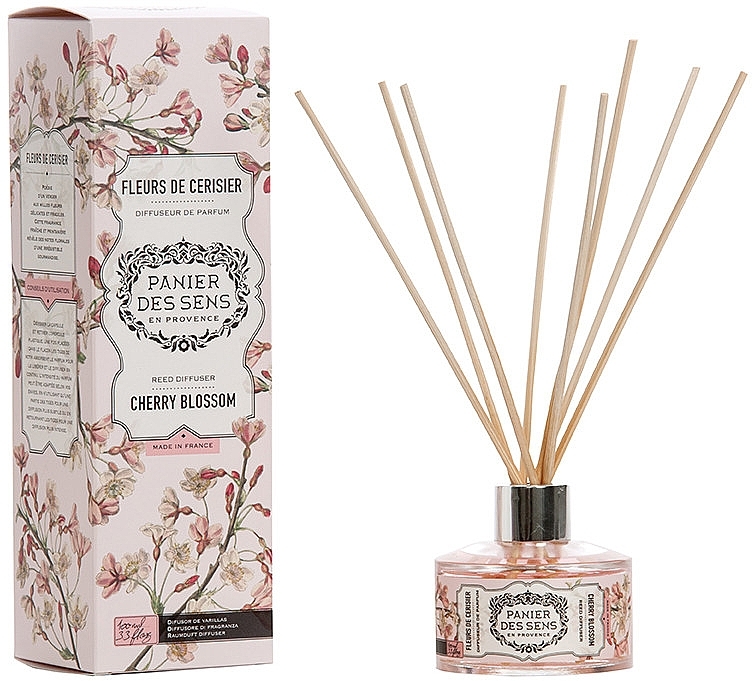 Cherry Blossom Reed Diffuser - Panier Des Sens Cherry Blossom Reed Diffuser — photo N1