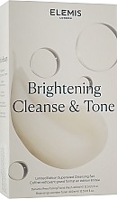 Fragrances, Perfumes, Cosmetics Set - Elemis Brightening Cleanse & Tone (toner/400ml + cr/wash/400ml)