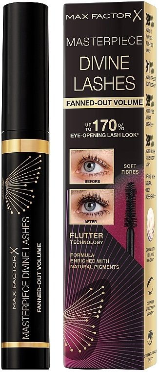 Mascara - Max Factor Masterpiece Divine Lashes Volumising Mascara — photo N2