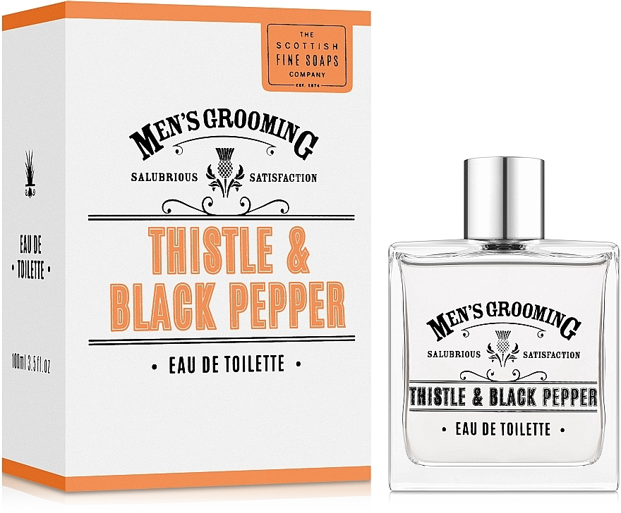 Scottish Fine Soaps Men’s Grooming Thistle & Black Pepper - Eau de Toilette — photo N5