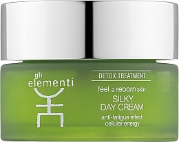 Fragrances, Perfumes, Cosmetics Day Face Cream - Gli Elementi Detox Line Silky Day Cream (tester)