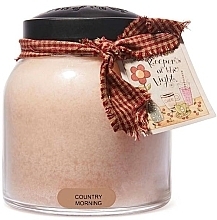 Fragrances, Perfumes, Cosmetics Scented Candle in Jar - Cheerful Candle Country Morning Keepers Of The Light