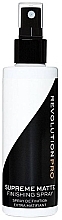 Makeup Setting Spray - Revolution Pro Supreme Matte Finishing Spray — photo N4